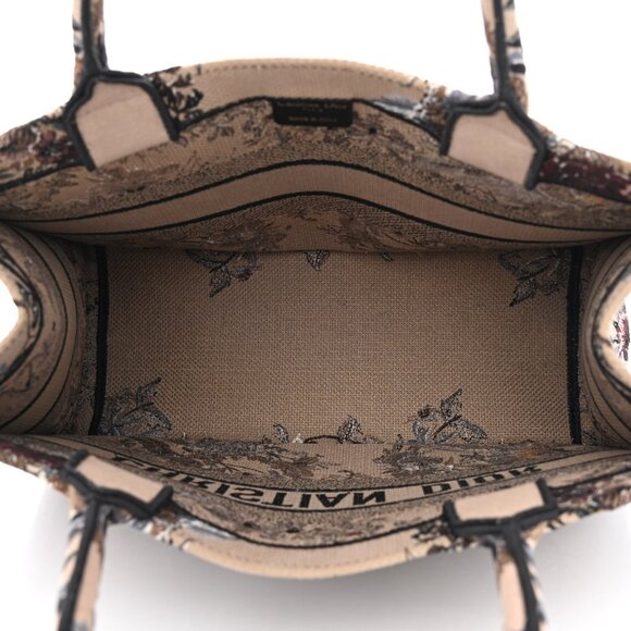 Dior Book Tote Embroidered Floral Canvas - BRAND NEW - Picture 4 of 11